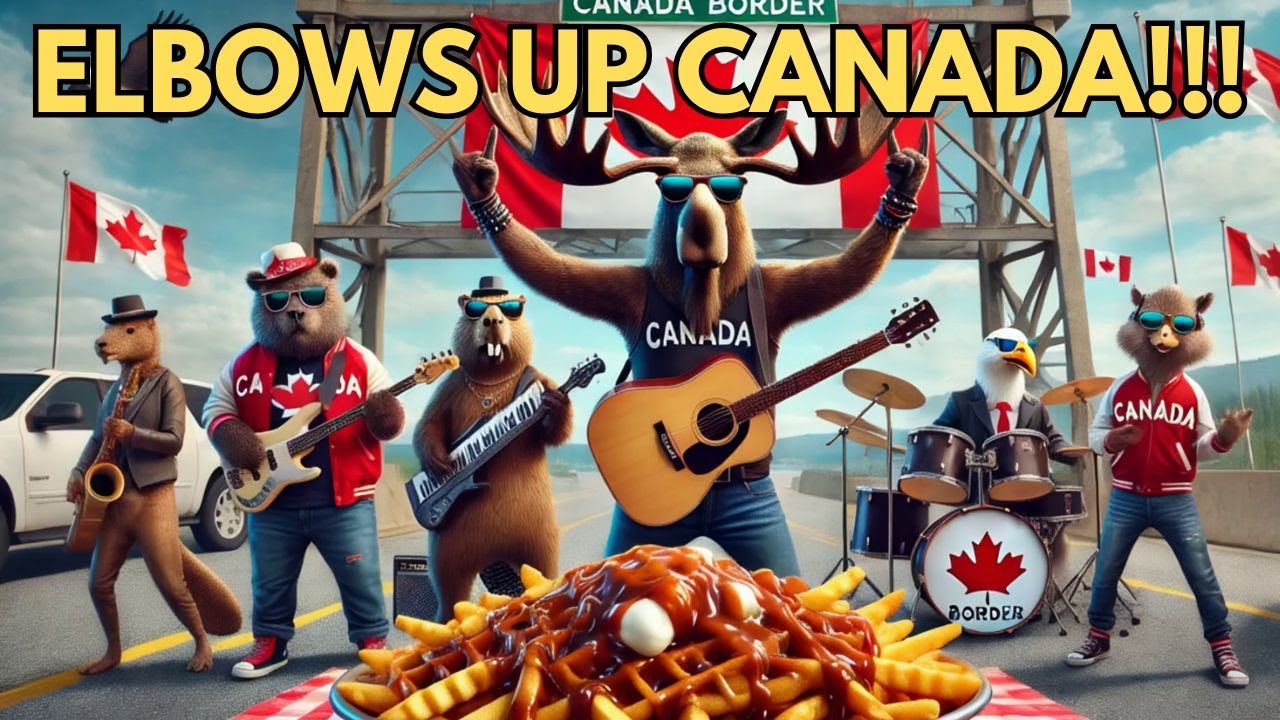 AlexChevignon's tweet card. Elbows Up Canada!