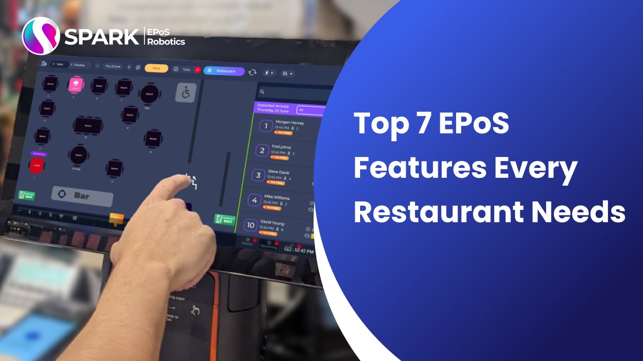 SparkEPOS's tweet card. Discover how mobile ordering with SPARK EPoS boosts efficiency, reduces errors, and helps your team serve faster during busy hours.