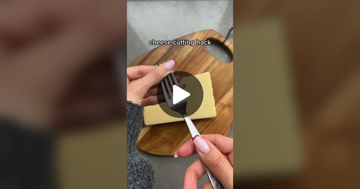 CheeseSolutions's tweet card. 294.1K likes, 1667 comments. “Perfect cheese slices every single time! 🧀🍴”