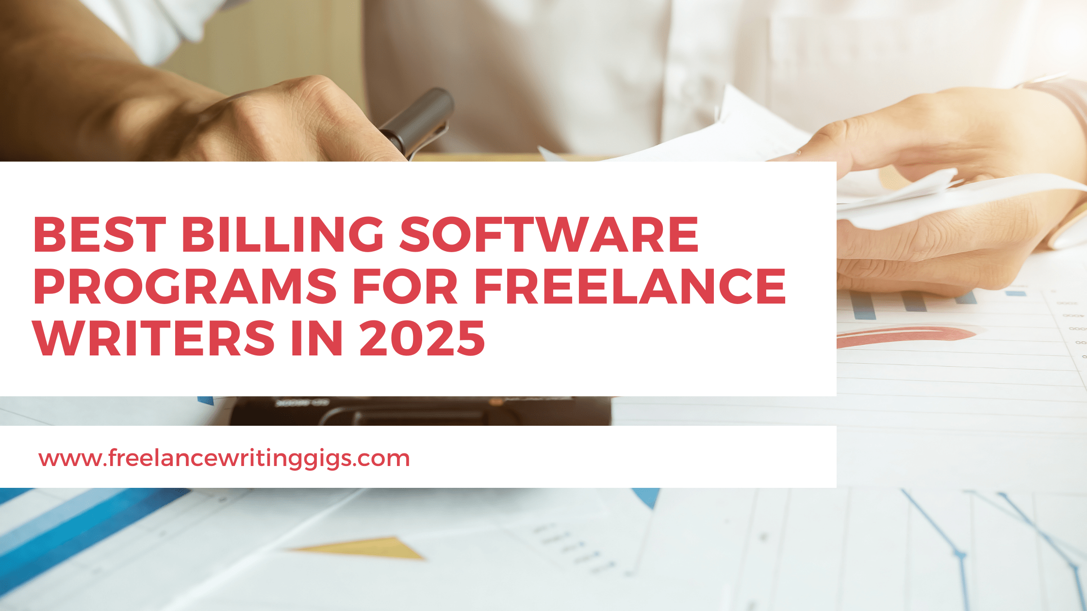FreelanceWJ's tweet card. As business owners, freelance writers need billing software programs that make invoicing an easy process.