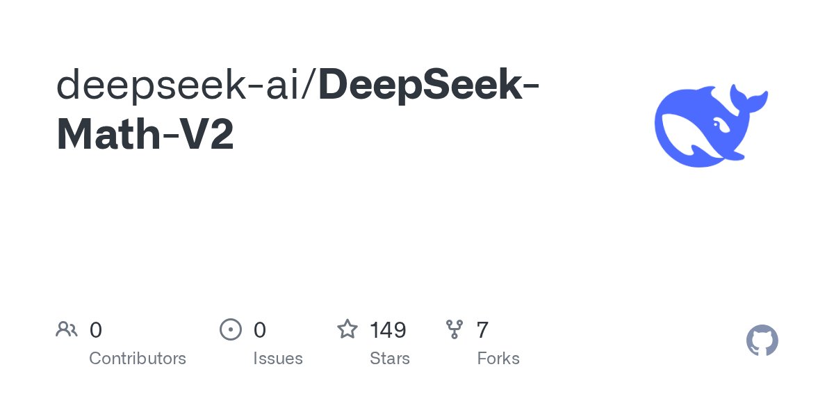 clxymox's tweet card. Contribute to deepseek-ai/DeepSeek-Math-V2 development by creating an account on GitHub.