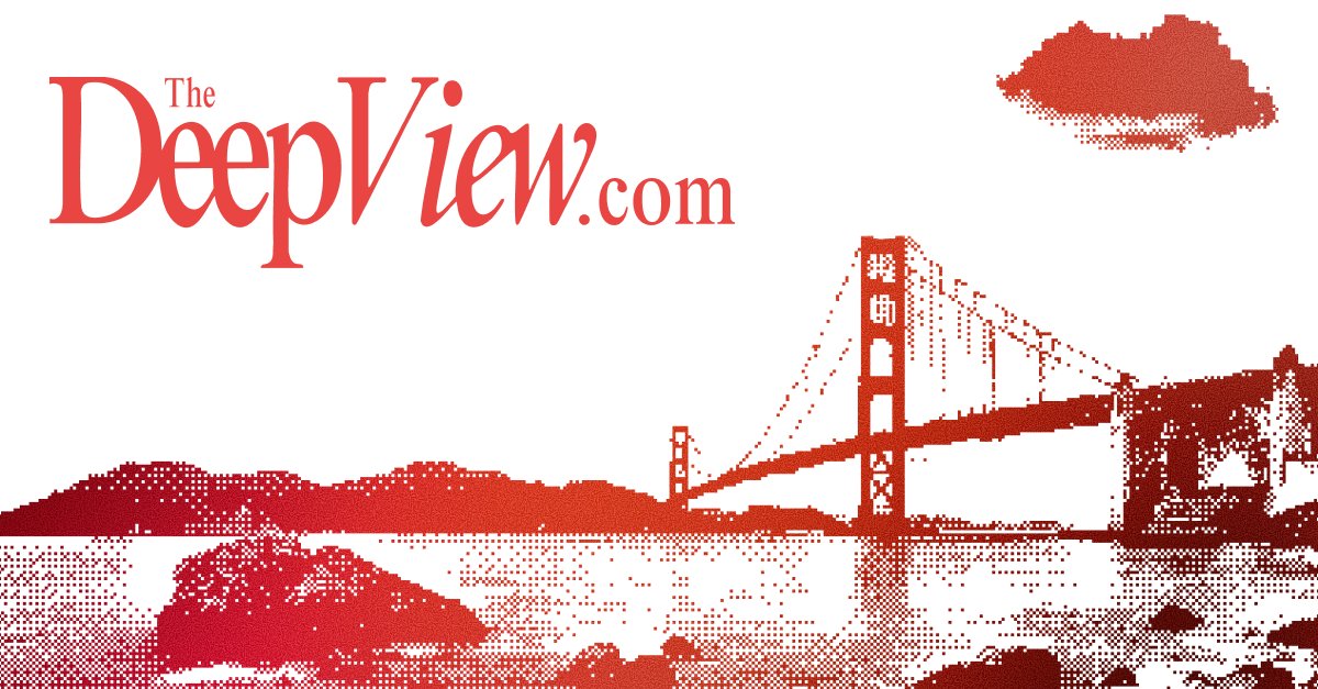 cooper_nyc_'s tweet card. Join 600,000+ readers from Google, Meta, Microsoft and more who read The Deep View daily to get smarter about AI.