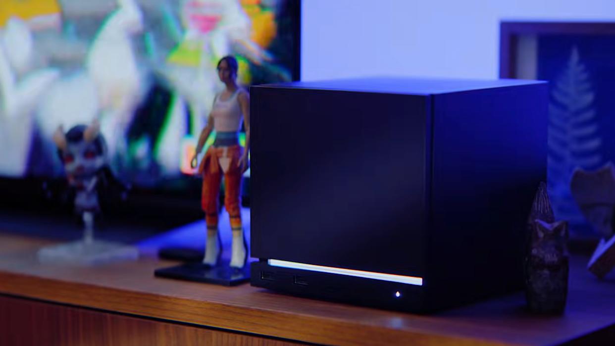 Theunis_VR's tweet card. Steam has announced the Steam Machine console and a new Steam Controller, bringing the PC gaming experience to your TV in early 2026.