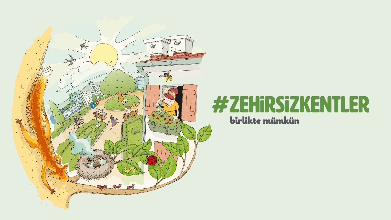 glysrc's tweet card. Zehirsiz Kentler için Harekete Geç