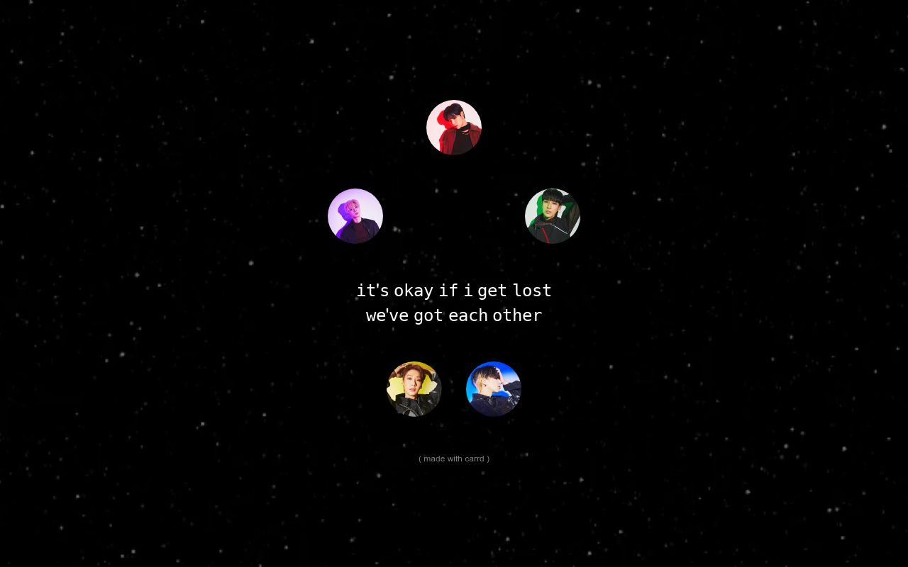 onewethinks's tweet card. carrd for onewethinks