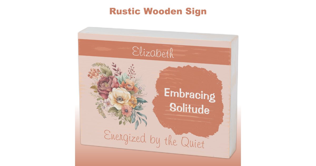 LynnroseDesign's tweet card. Add a touch of cozy charm to your space with this rustic wooden box sign, designed for introverts. Featuring the phrases "embracing solitude" and "energized by the quiet," this sign perfectly...