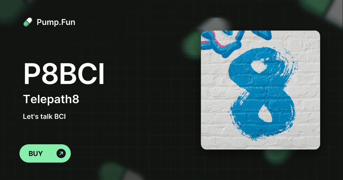 Telepath_8's tweet card. Let's talk BCI