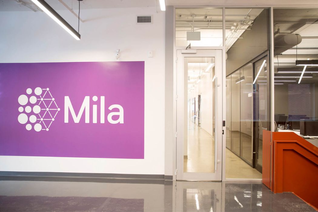 BetaKit's tweet card. Collaboration aims to develop AI systems capable of biological inference and experimental assay prediction.