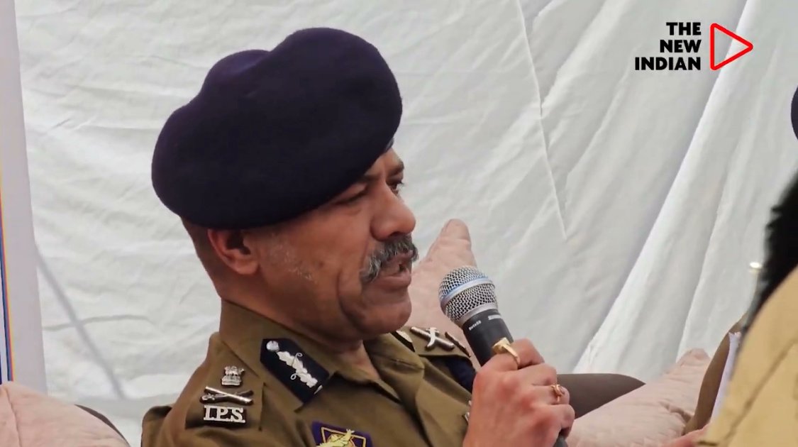 VJSWRITER's tweet card. Jammu and Kashmir DGP Nalin Prabhat, a 1992-batch Andhra Pradesh-cadre IPS who was sent from Centre on a deputation to the border state, was on a property buying spree with his wife and son, zeroin...