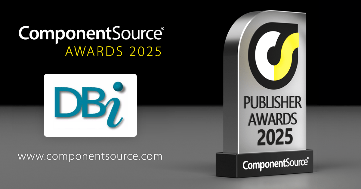 ComponentSource's tweet card. ComponentSource has awarded DBI Technologies a Top 100 Publisher Award in the annual ComponentSource Awards for 2025.