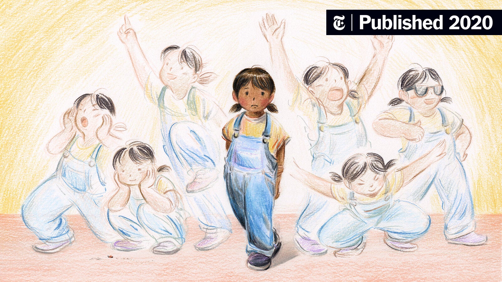 NYTParenting's tweet card. Selective mutism is a common anxiety condition whereby kids who are normally chatty at home clam up around outsiders or at school.