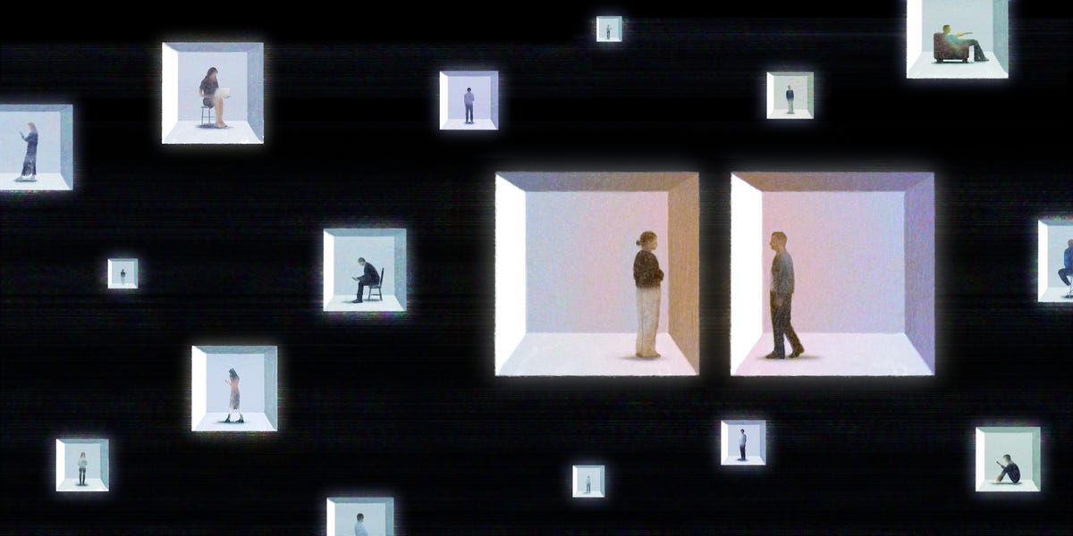 insidertechbiz's tweet card. Tech companies like Amazon, Apple, and Facebook turned Americans into screen-dependent shut-ins. Now Silicon Valley need to bring us back together.