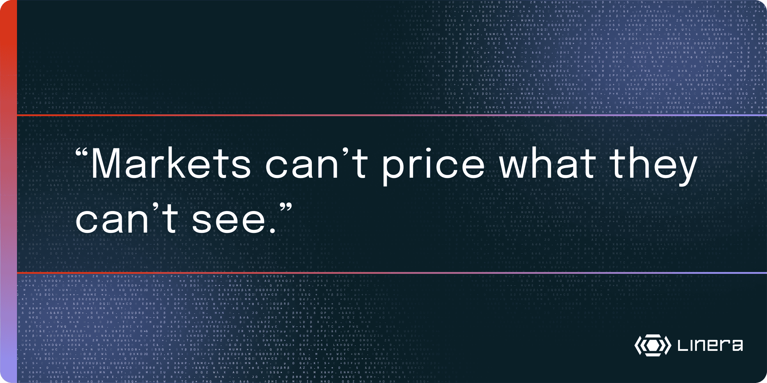 linera_io's tweet card. How prediction markets and oracles turn attention into reliable market signals, and why real time blockchain infrastructure will power attention markets.
