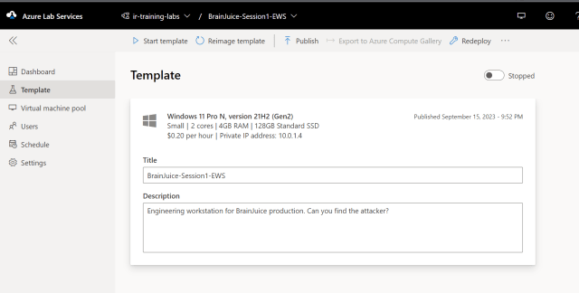 sjefersuper's tweet card. I have been planning an internal incident response training at work, and was considering how to create environments for participants to work on. At first I was planning to create some VM’s, a…