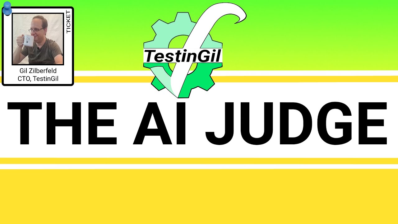 gil_zilberfeld's tweet card. The AI Judge