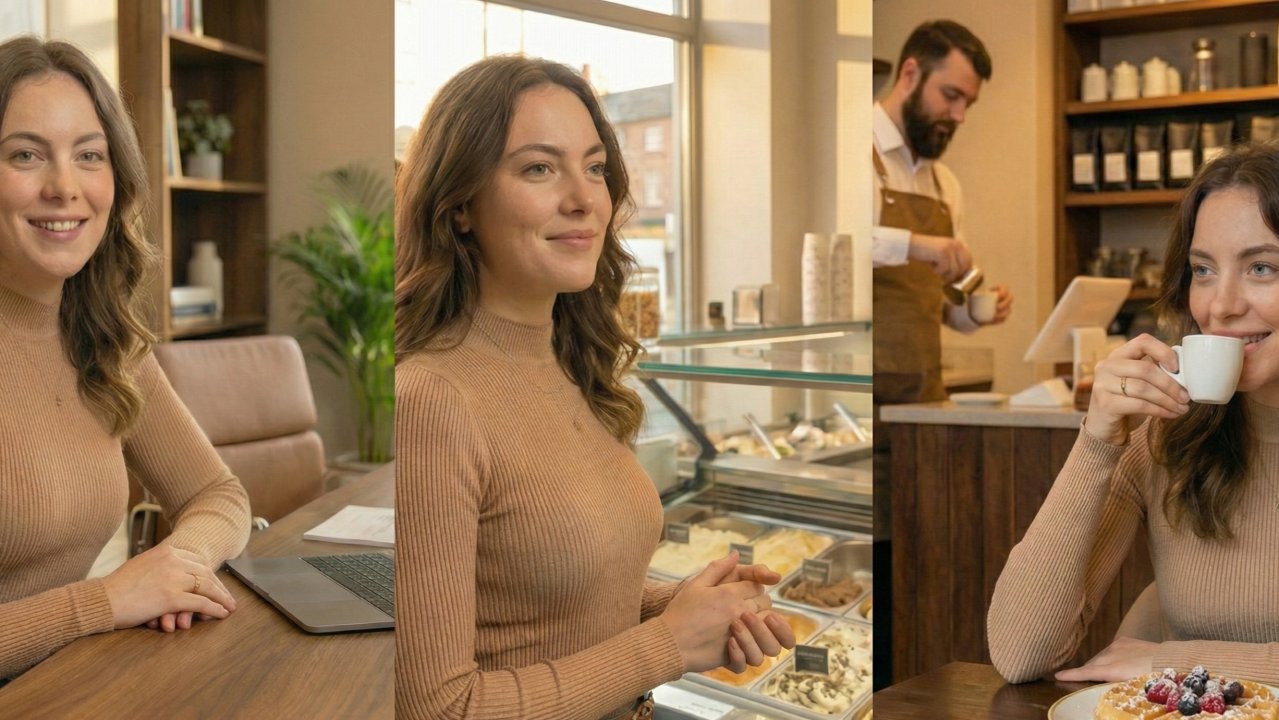 MazenZbib's tweet card. A Wake-Up Call for Business Leaders Take a close look at the three images accompanying this article. You'll see an attractive young woman enjoying coffee at a café, selecting gelato at an ice cream...