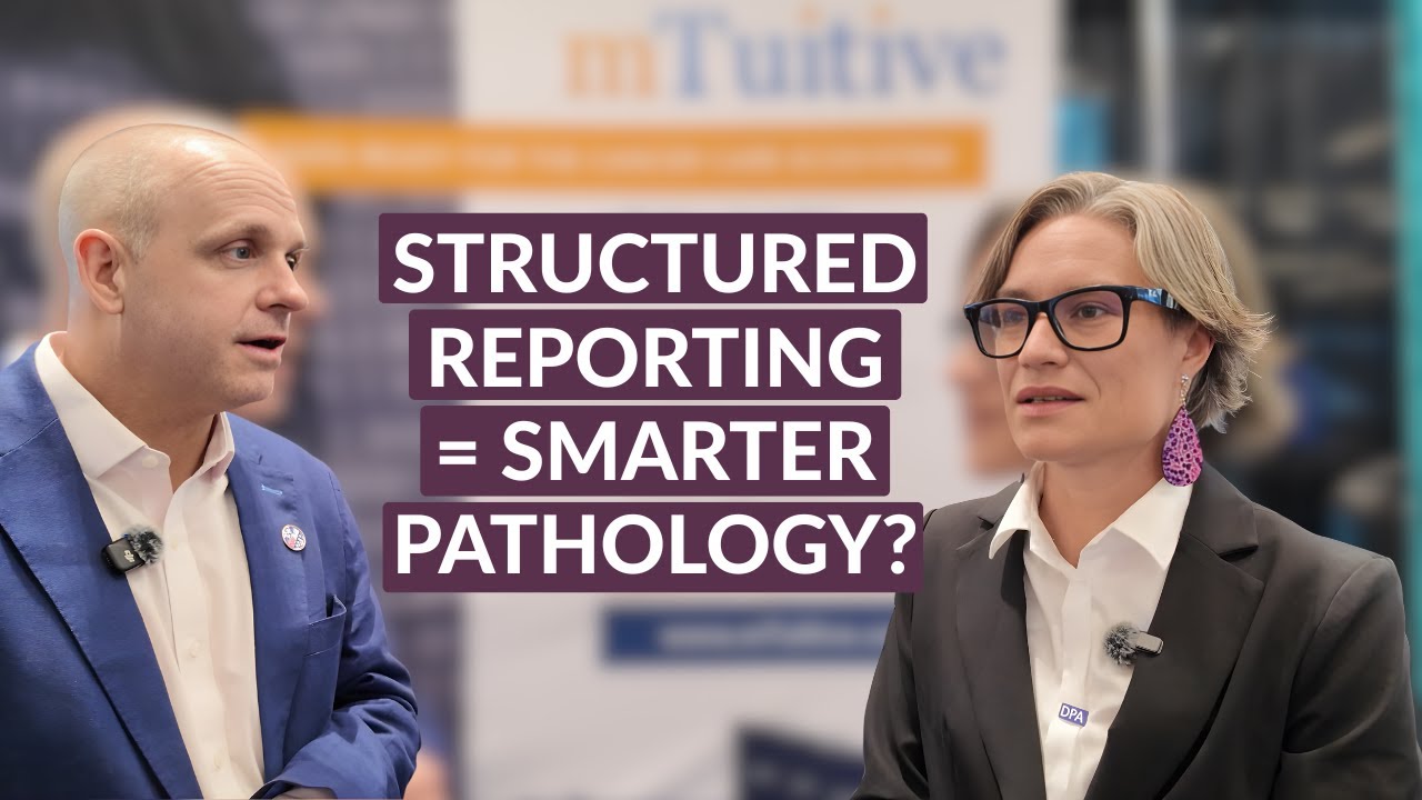 olkazuraw's tweet card. Why Structured Reporting Is the Future of Pathology | mTuitive on...