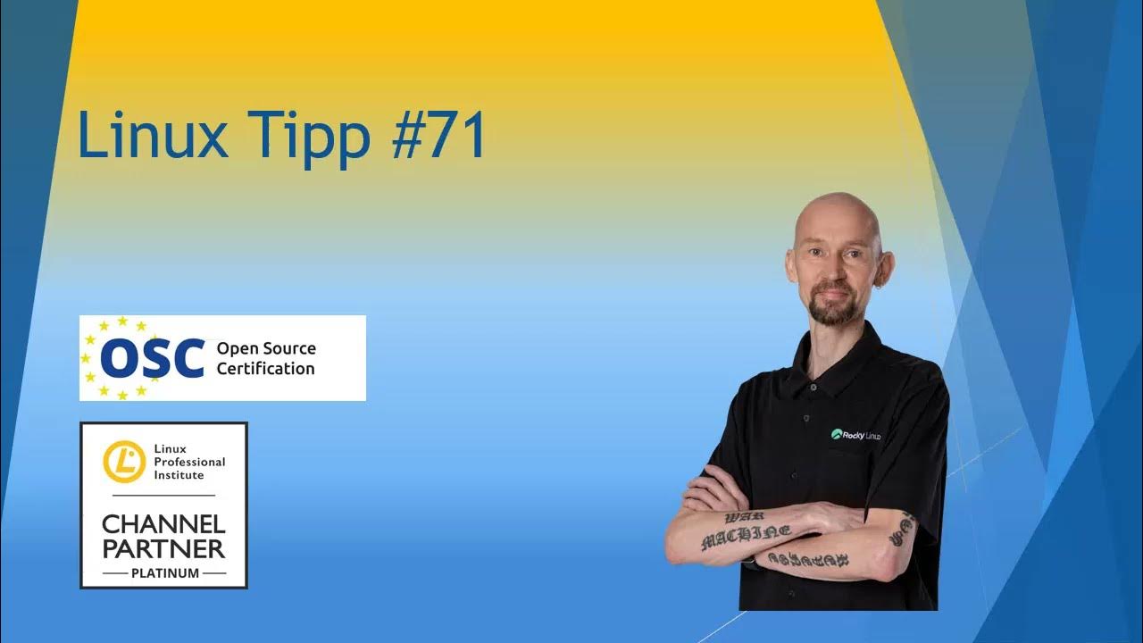 tomvideo2brain's tweet card. Linux Tipp #71: Ansible-Config-Datei, Namensauflösung und SSH