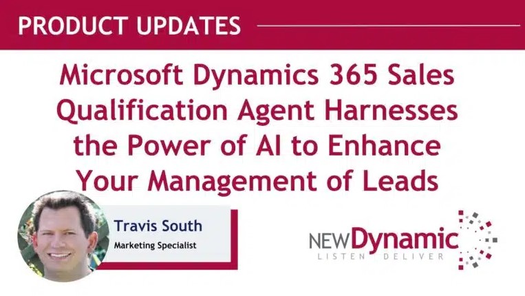 CRMSoftwareBlog's tweet card. Streamline lead management with the Dynamics 365 Sales Qualification Agent. Automate research, engagement, and handoff to boost sales efficiency and accuracy.