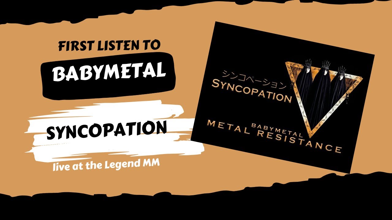 babymetal_amore's tweet card. I’M BACK!! — BABYMETAL “Syncopation” Reaction