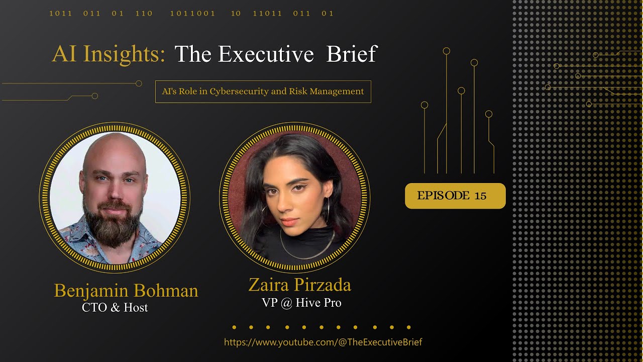 TechEIQ's tweet card. AI's Role in Cybersecurity and Risk Management - Episode 15