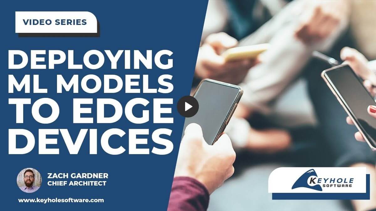 KeyholeSoftware's tweet card. Artificial intelligence is no longer limited to large data centers and high-powered servers. Today, more organizations are deploying ML models to edge