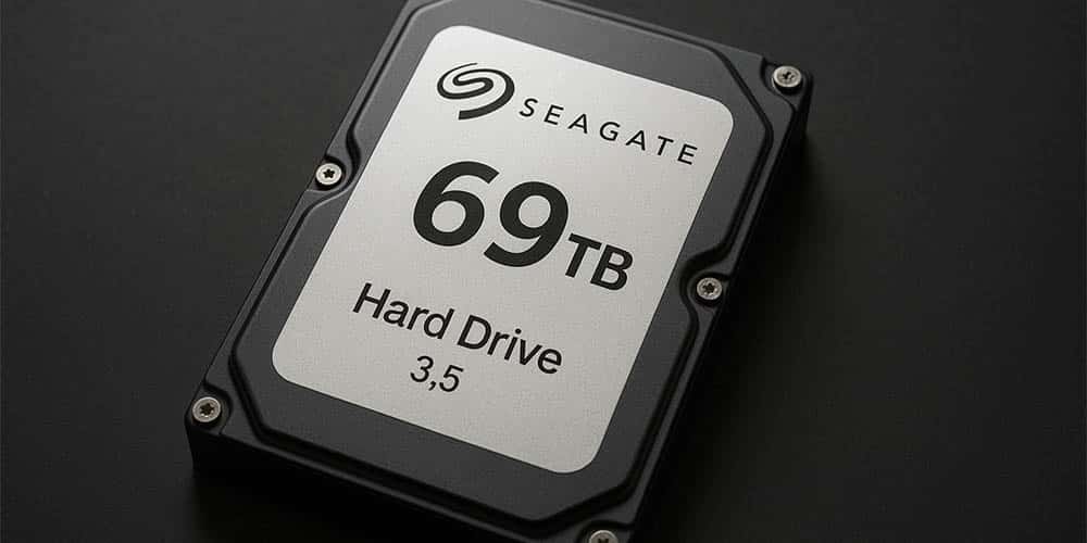elchapuzas's tweet card. Seagate consigue alcanzar 6,9 TB por plato, lo que permitirá crear discos duros de hasta 69 TB en un futuro próximo.