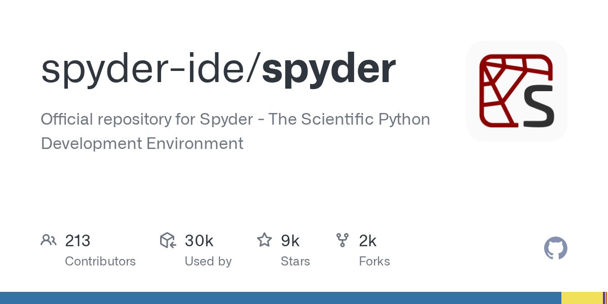 SciPyTip's tweet card. Official repository for Spyder - The Scientific Python Development Environment - spyder-ide/spyder