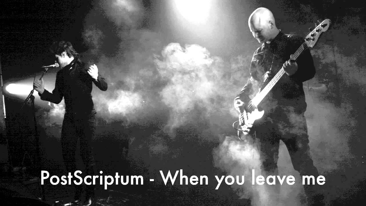 PostScriptum_no's tweet card. PostScriptum - When you leave me