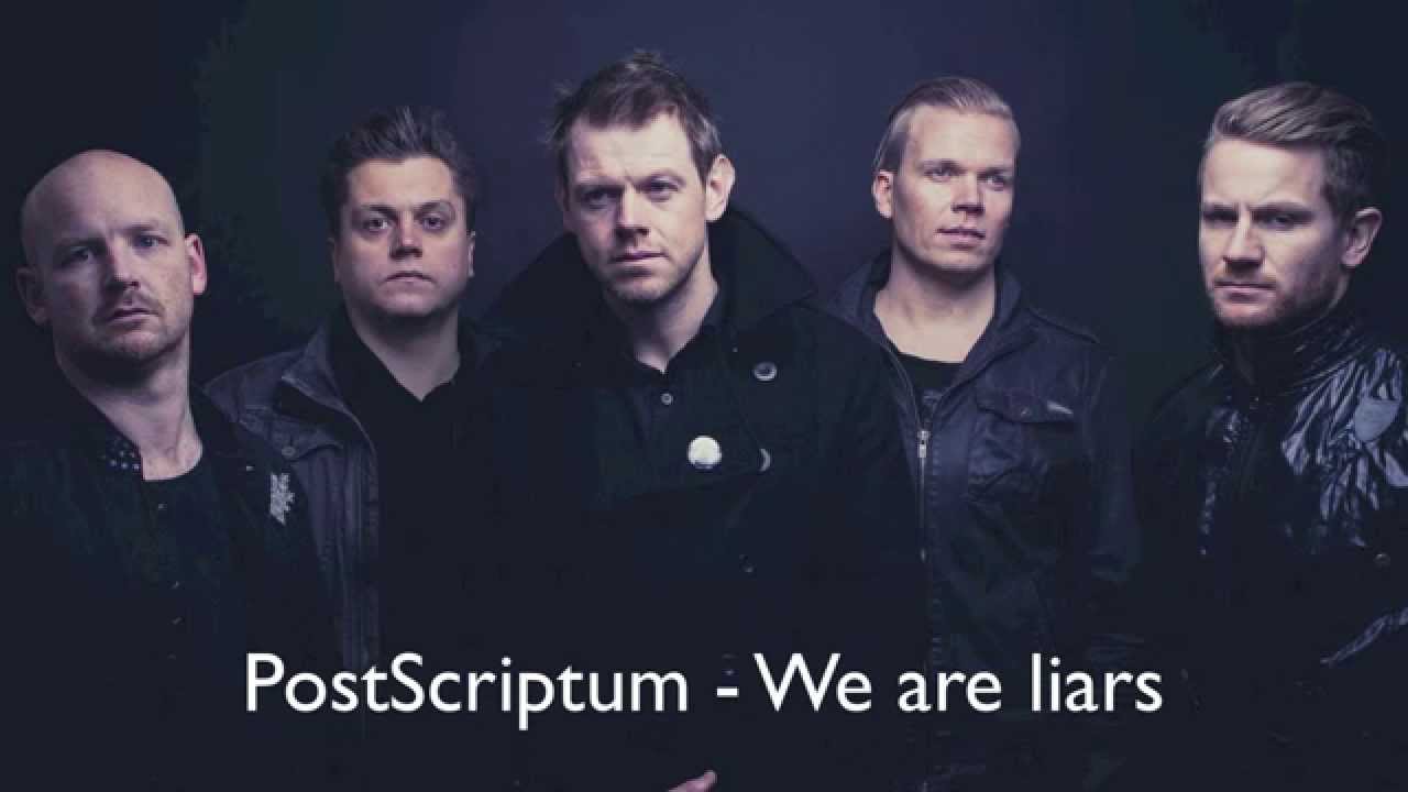 PostScriptum_no's tweet card. PostScriptum - We are liars