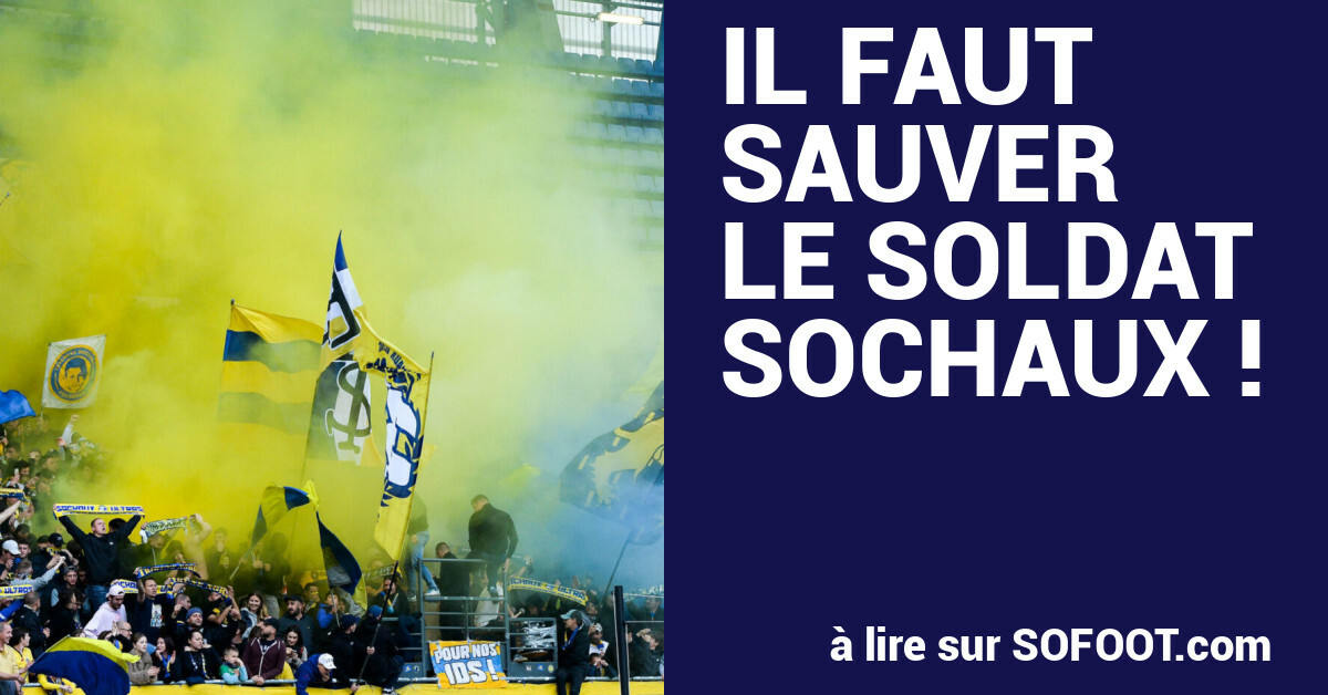 sofoot's tweet card. Une institution du foot français est sur le point de…