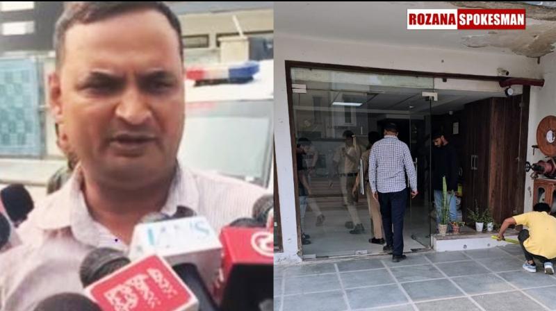 RozanaSpokesman's tweet card. Haryana News: 30–40 Rounds Fired at the IT Office of a Music Company in Alpha City Latest News: 30–40 rounds were fired at an IT office of a music company in Alpha City in Haryana's Karnal district,...