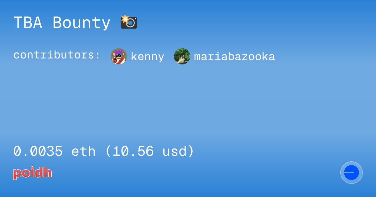 poidhxyz's tweet card. Take a pic in a place where you feel so happy. A spot you love a place that feels nice to you. Make sure The Base App is ON on your phone. Hold a handwritten note that says: “THIS IS FOR TBA” Also...