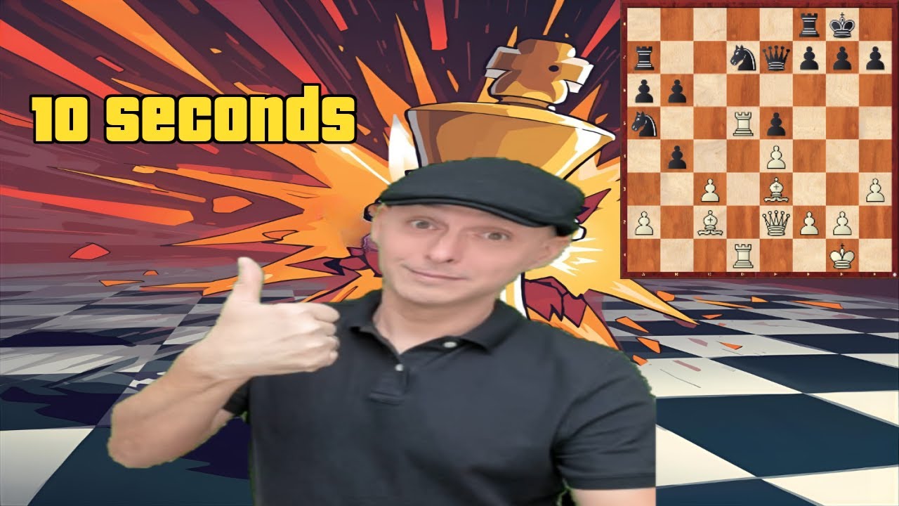 vryBot's tweet card. 10 Seconds to Solve This Chess Puzzle! (Day 9)