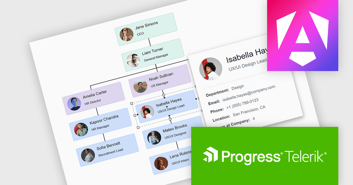 ComponentSource's tweet card. Kendo UI for Angular 2025 Q4 adds interactive diagram tooltips that deliver contextual insights with clean precision and clarity.