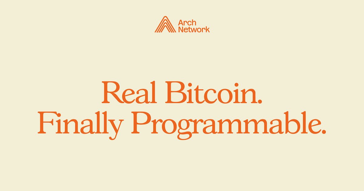drr_ip's tweet card. Sign the Arch manifesto and join us in enabling DeFi and RWAs with real Bitcoin – unlocking trillions in liquidity.
