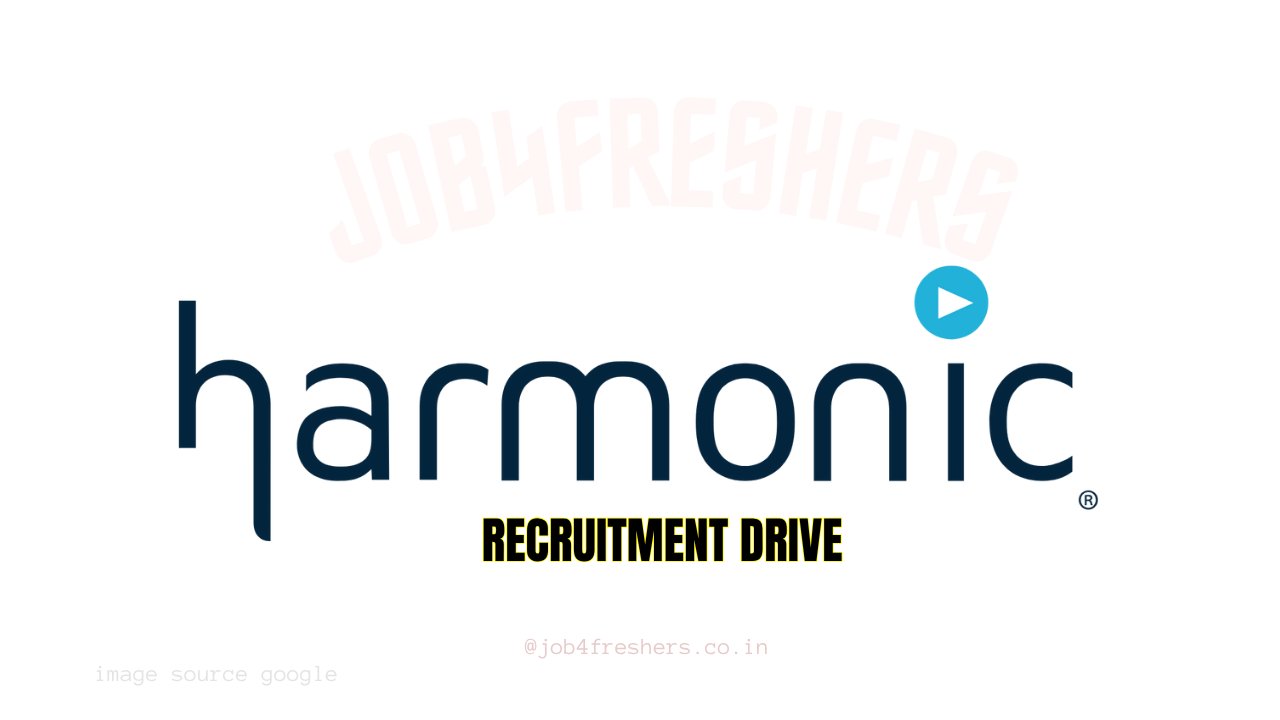 Job4freshers_'s tweet card. Harmonic Off Campus Drive 2025: Harmonic a leading company, is set to conduct an Off Campus Drive in 2025, offering opportunities to join as Associate QA