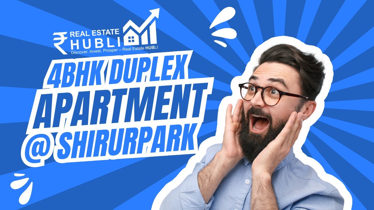 realestatehubli's tweet card. 4BHK, 3BHK & Duplex Apartment for Sale – Shirur Park, Hubli |...