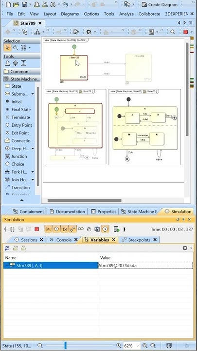 CameoMagicSolns's tweet card. Submachine State | State Machine Diagram #sysml #mbse #sysmlcertifi...