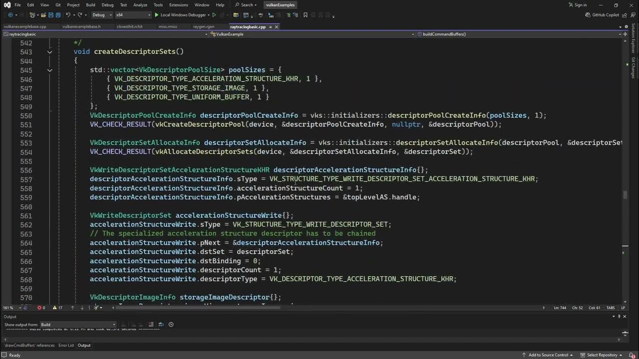 seamlessblend's tweet card. VULKAN API DISCUSSION | Ray Tracing 8.0 | Ray Tracing Command Buffer...