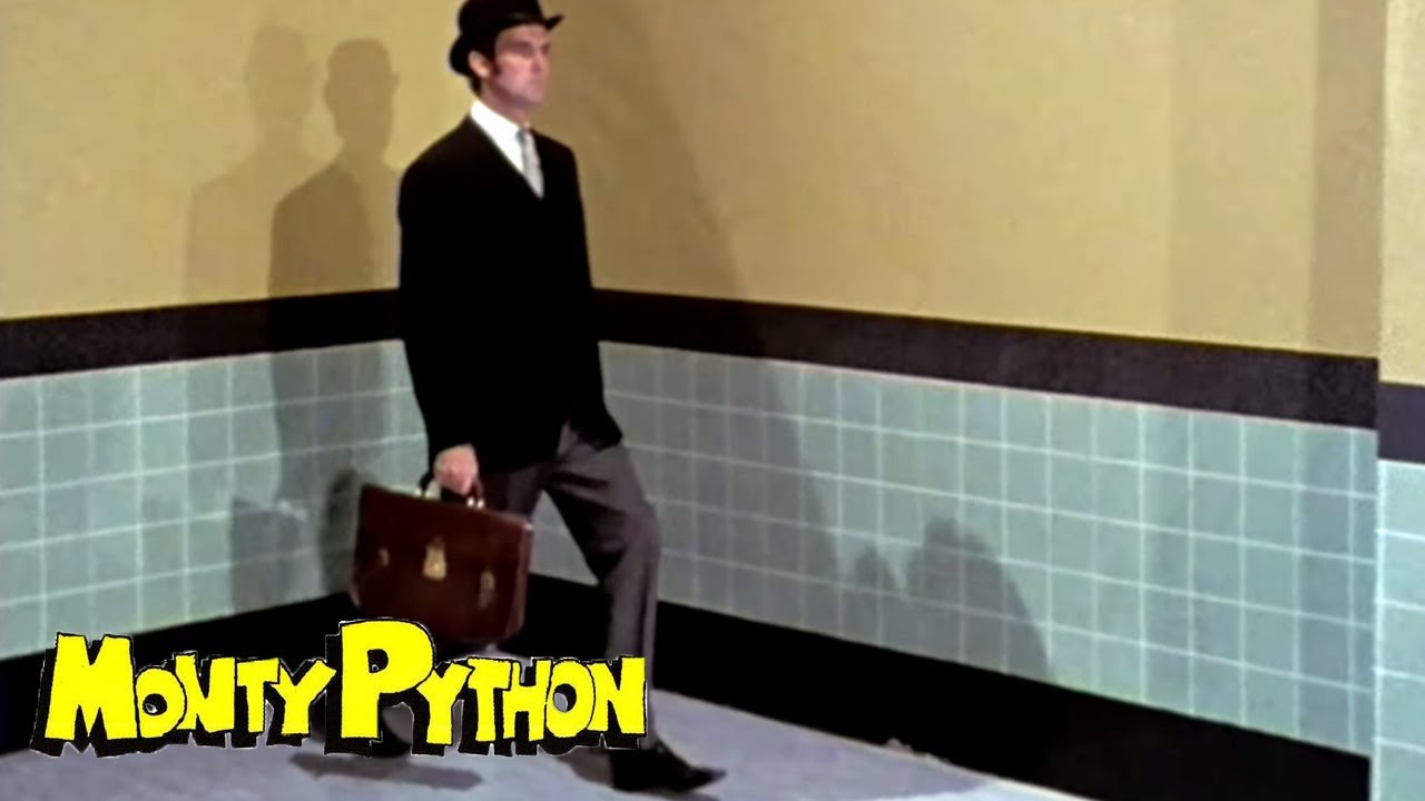 paulsvoyages's tweet card. Ministry of Silly Walks | Monty Python (Official Sketch)