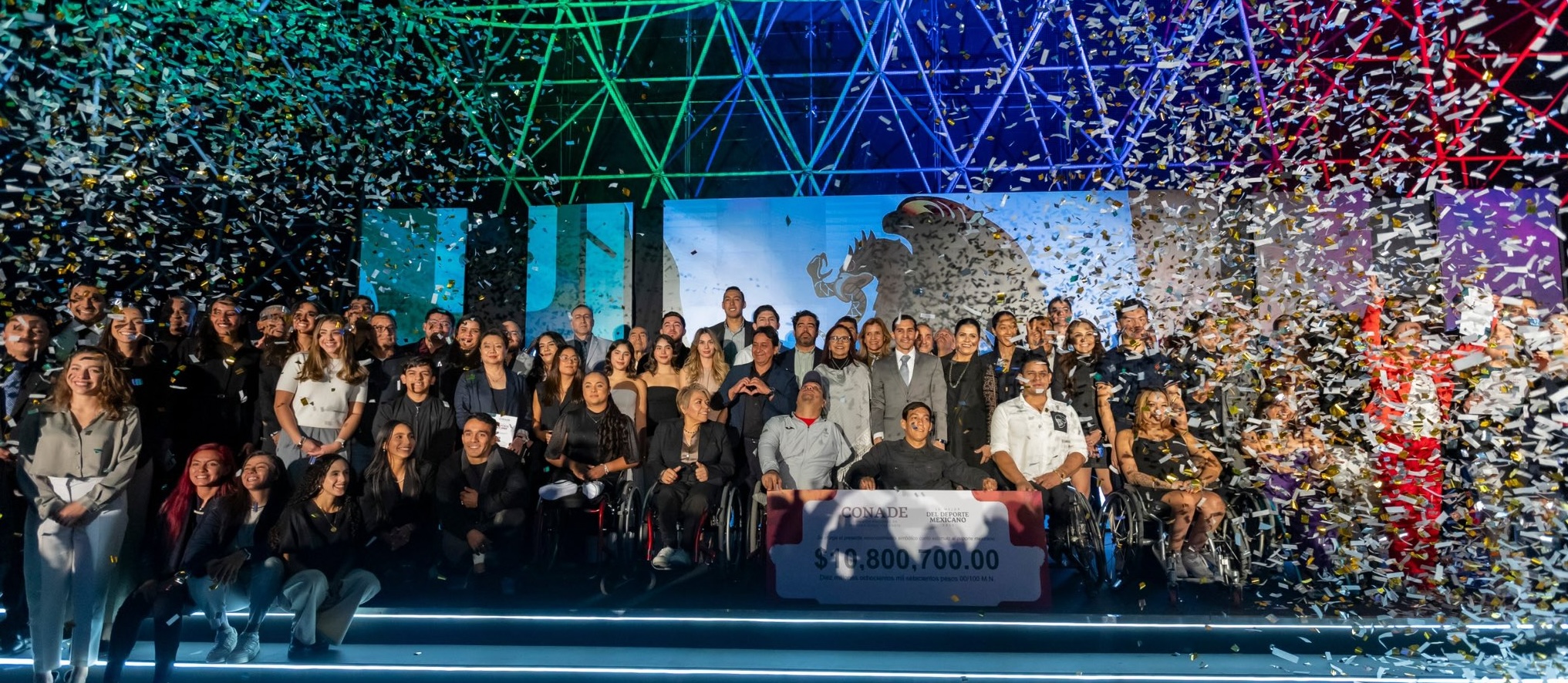 online_analisis's tweet card. EFE.- La Comisión Nacional de Cultura Física y Deporte (CONADE), encabezada por su director general, Rommel Pacheco Marrufo, llevó a cabo este miércoles una