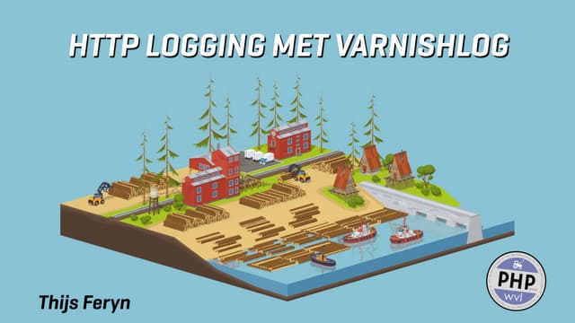 ThijsFeryn's tweet card. HTTP logging met Varnishlog - PHPWVL 2022