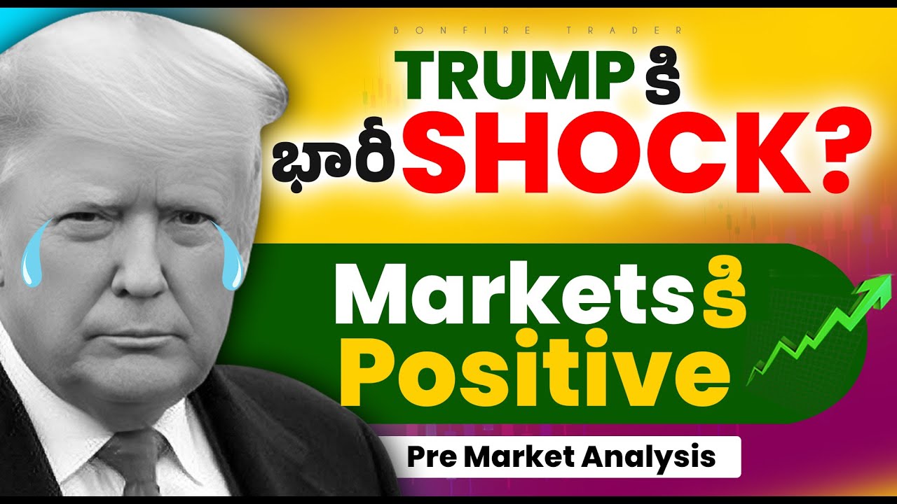 bonfiretrader19's tweet card. Big Shock for Trump! Will It Boost Markets Today? | Sensex Expiry...