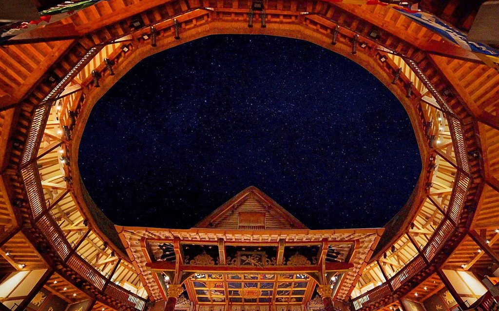 The_Globe's tweet card. Join us for Shakespeare filled movie nights from Monday 6 April.