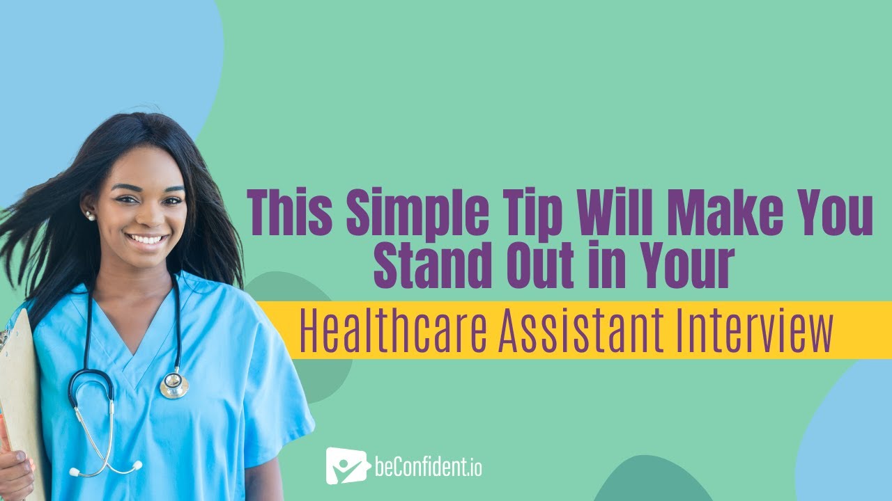 BeConfident_io's tweet card. Nailed it! Killer answer to EMR question for Healthcare Assistant