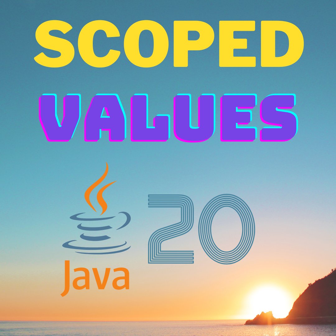amithimani1's tweet card. Scoped values enable developers to store and share immutable data within and across threads. This API is added in Java 20 as an incubator
