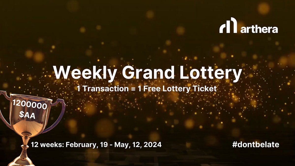 artherachain's tweet card. Arthera Chain Progressive Grand Opening: A Revolutionary Go-to-Market Strategy Ladies and gentlemen, crypto enthusiasts and blockchain aficionados, get ready to embark on an exhilarating journey into...