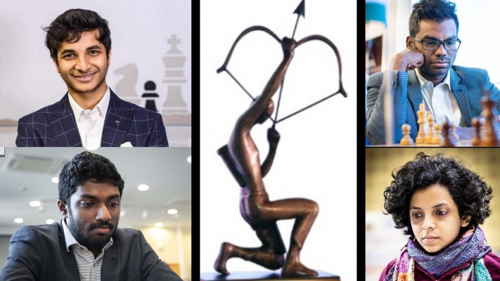 ReheSamay's tweet card. Chess players have made their country proud on multiple occasions. However, since the last seven years they haven't been awarded the Arjuna award. #Arjunaforchess