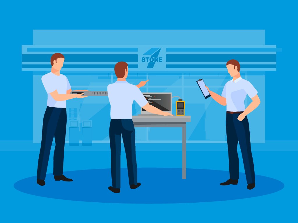 ScaleComputing's tweet card. Explore the key steps for managed network service provider installations to ensure network reliability and security for your business.